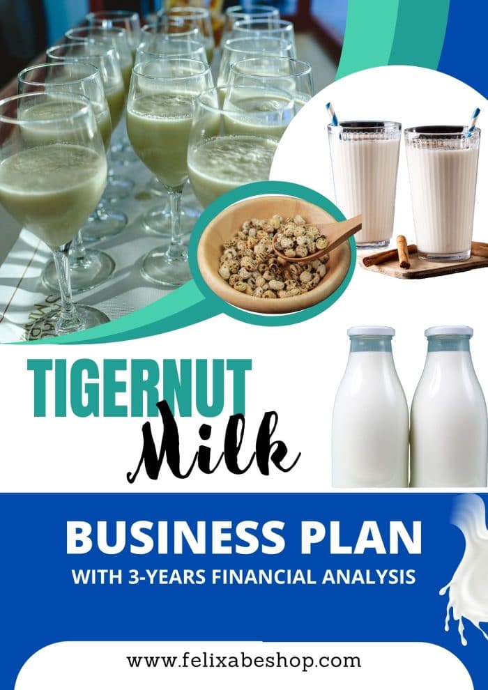 tiger nut drink business plan