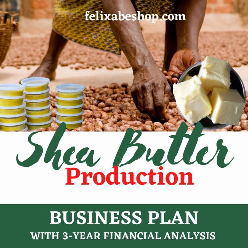 business plan for shea butter production