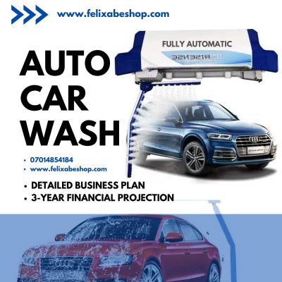 auto laser car wash business plan